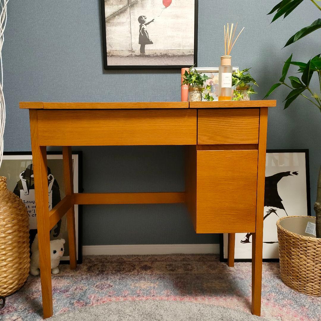 【希少・廃盤】unico note ドレッサーデスク ミラー付き 北欧モダン