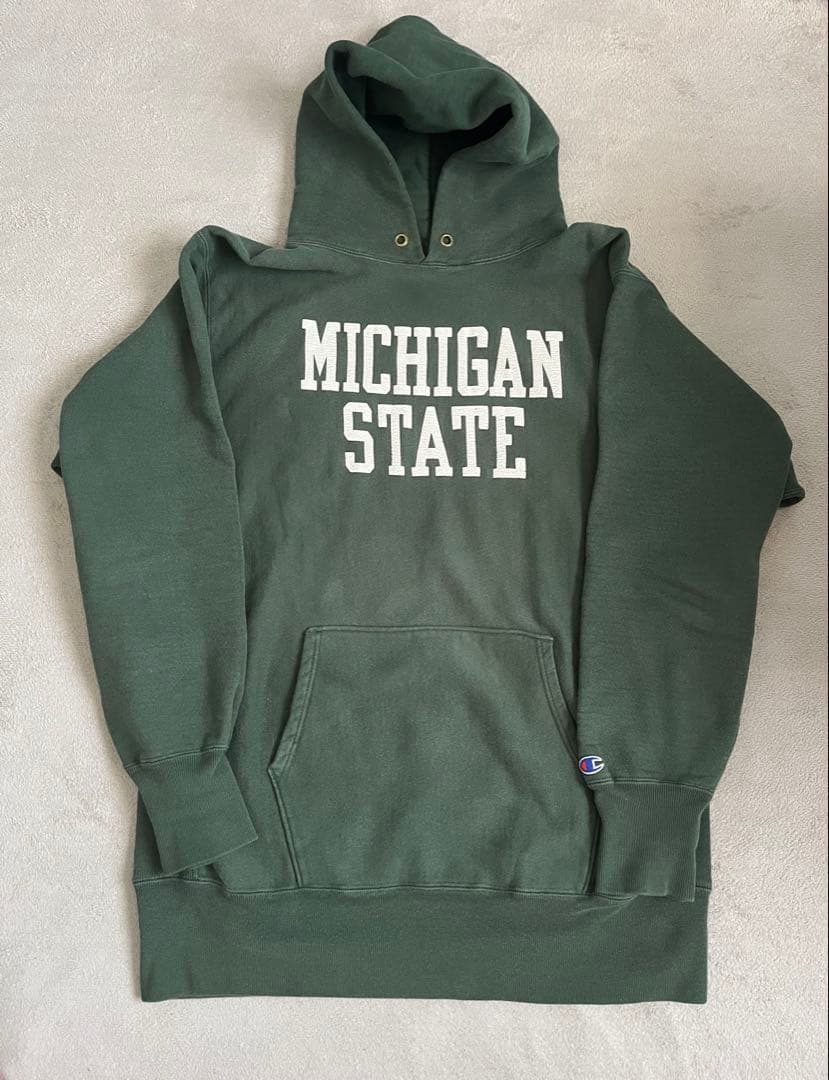 K×A×ENJOY ミシガンステイトリバースウィーブパーカー