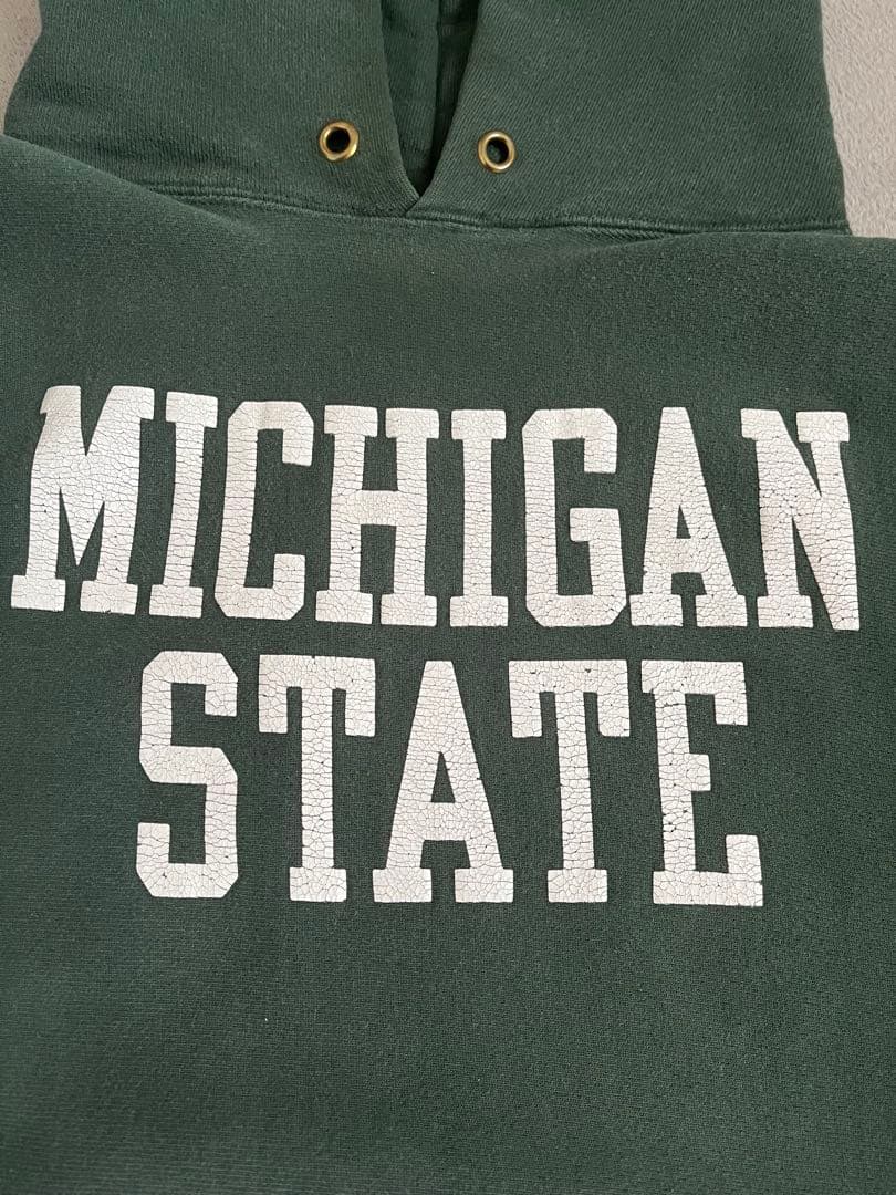 K×A×ENJOY ミシガンステイトリバースウィーブパーカー