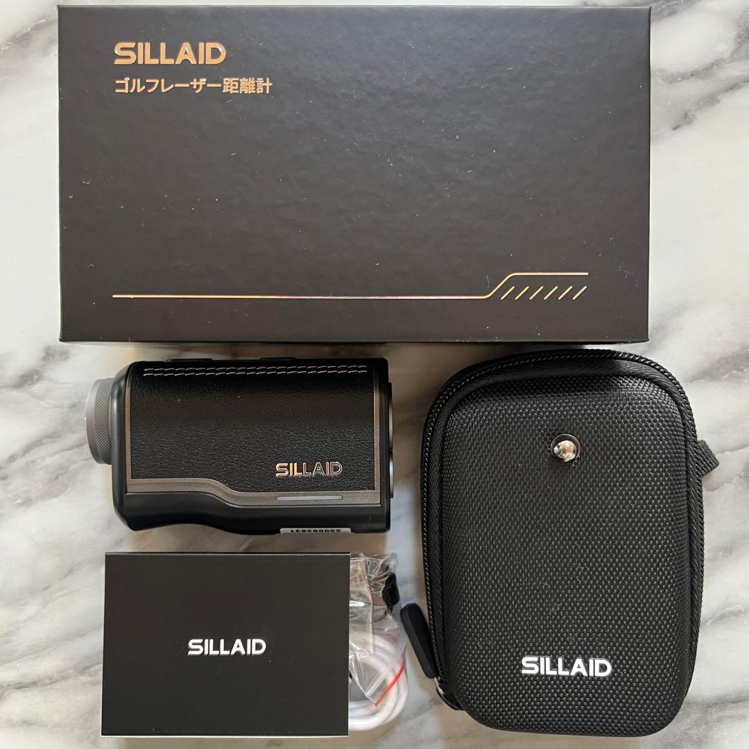 【SILLAID】美品 ゴルフレーザー距離計 VM1 軽量 赤緑表示