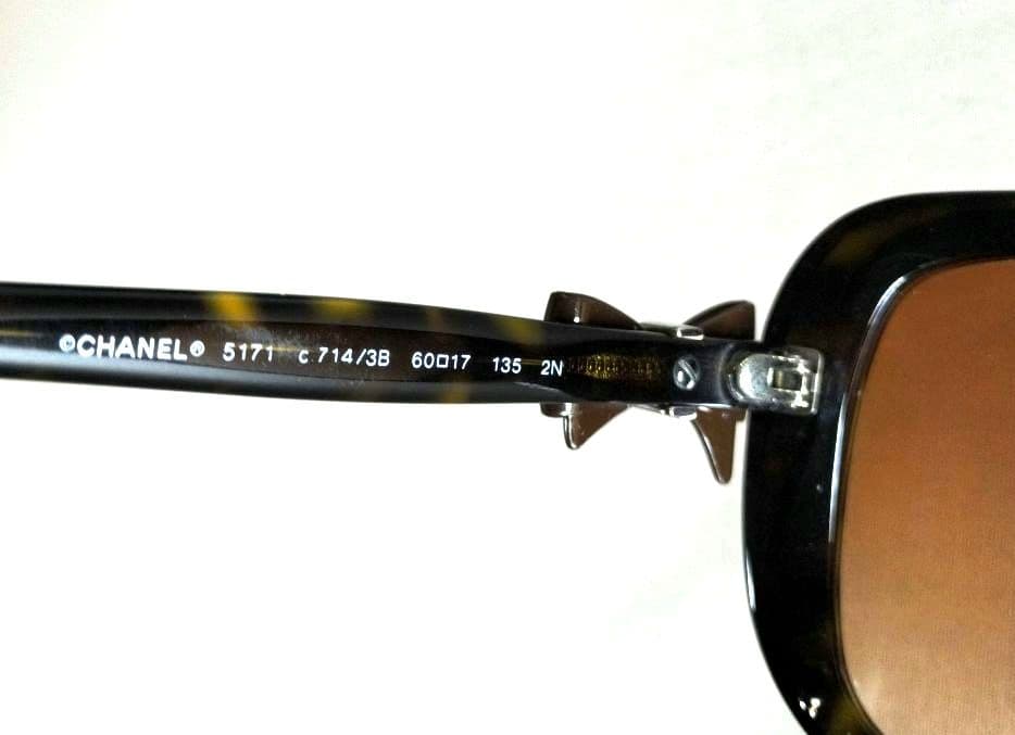 良品 CHANEL シャネル 5171 サングラス サイドリボン レディース