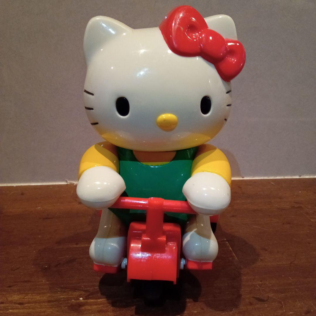 サンリオ ハローキティ なかよし三輪車 ゼンマイ おもちゃ 三輪車 希少