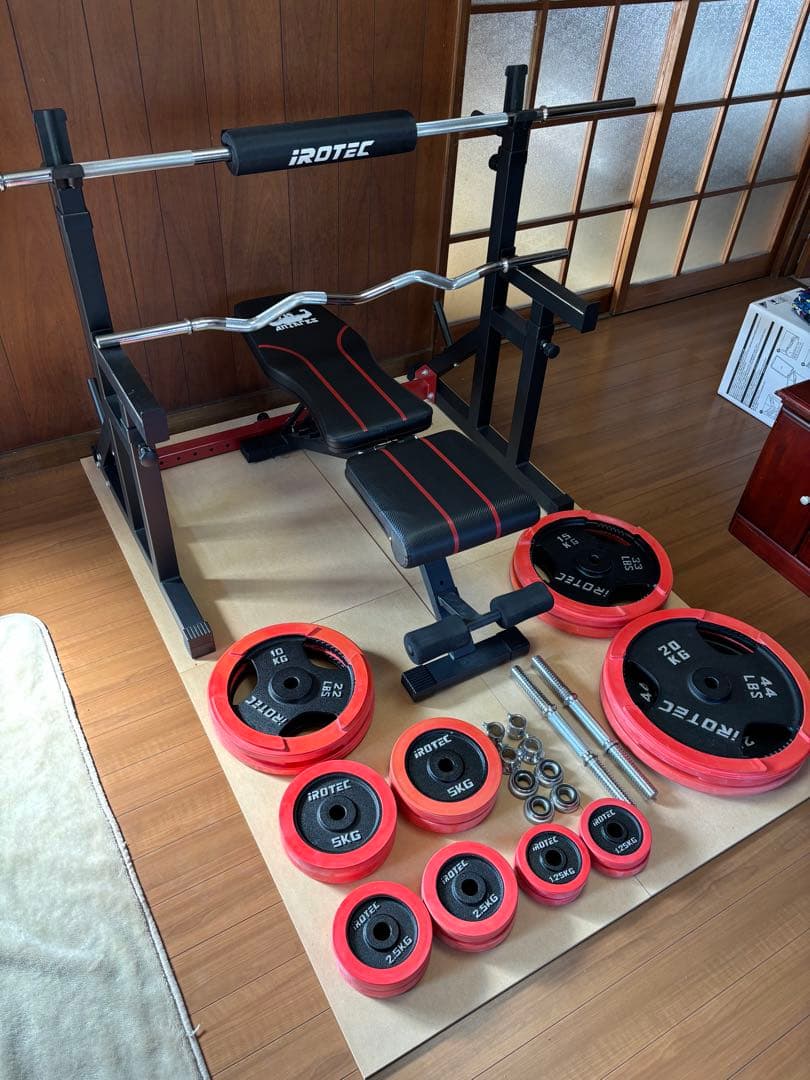 【美品】IROTEC トレーニングセット一式