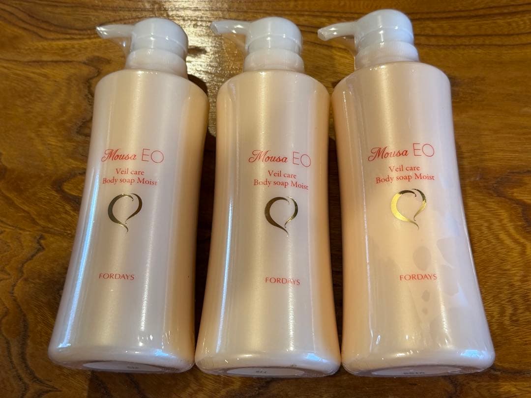 【新品未開封】フォーデイズ ムーサ イオ ヴェールケア ボディソープ 3本セット