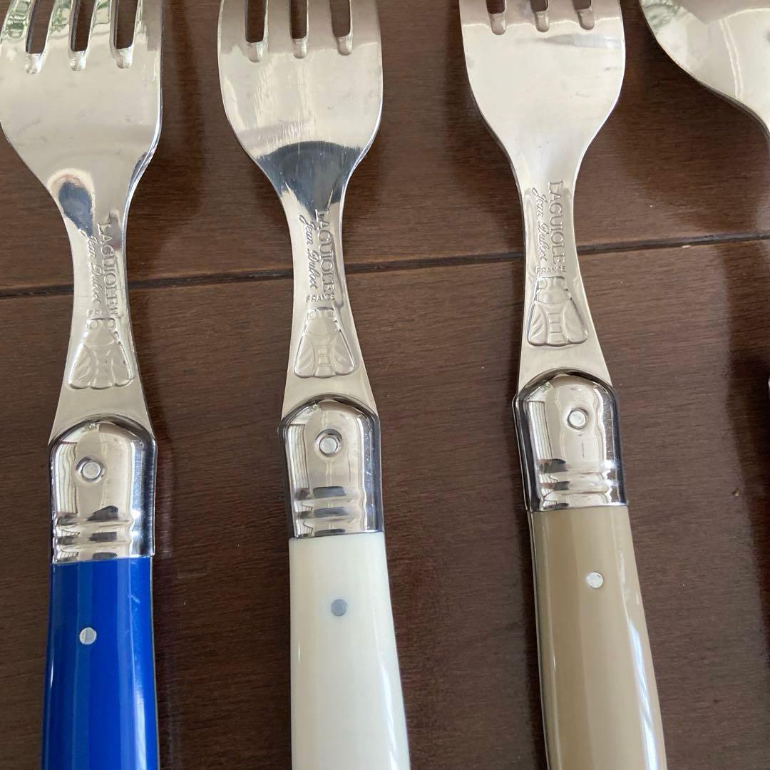 【ケンコウタイ様用】ジャン デュボ ライヨール スプーン、フォーク、ナイフ 8本