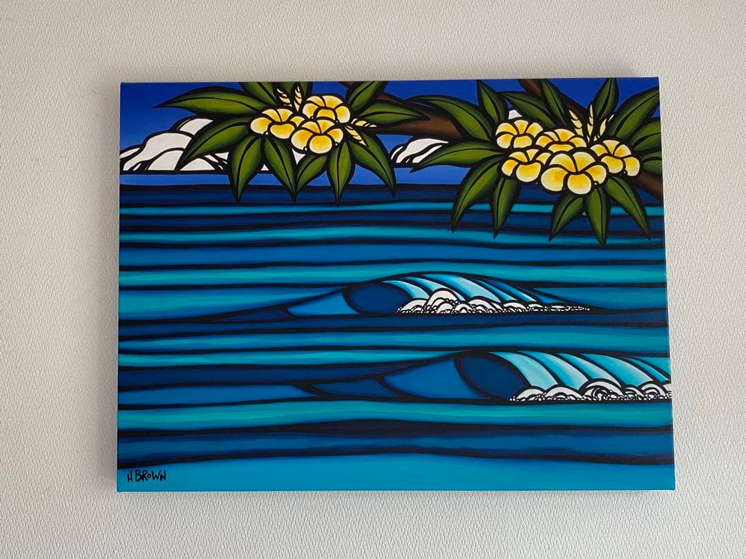 【もも15メロン様】　ヘザーブラウン　ジクレー版画　ハワイアン