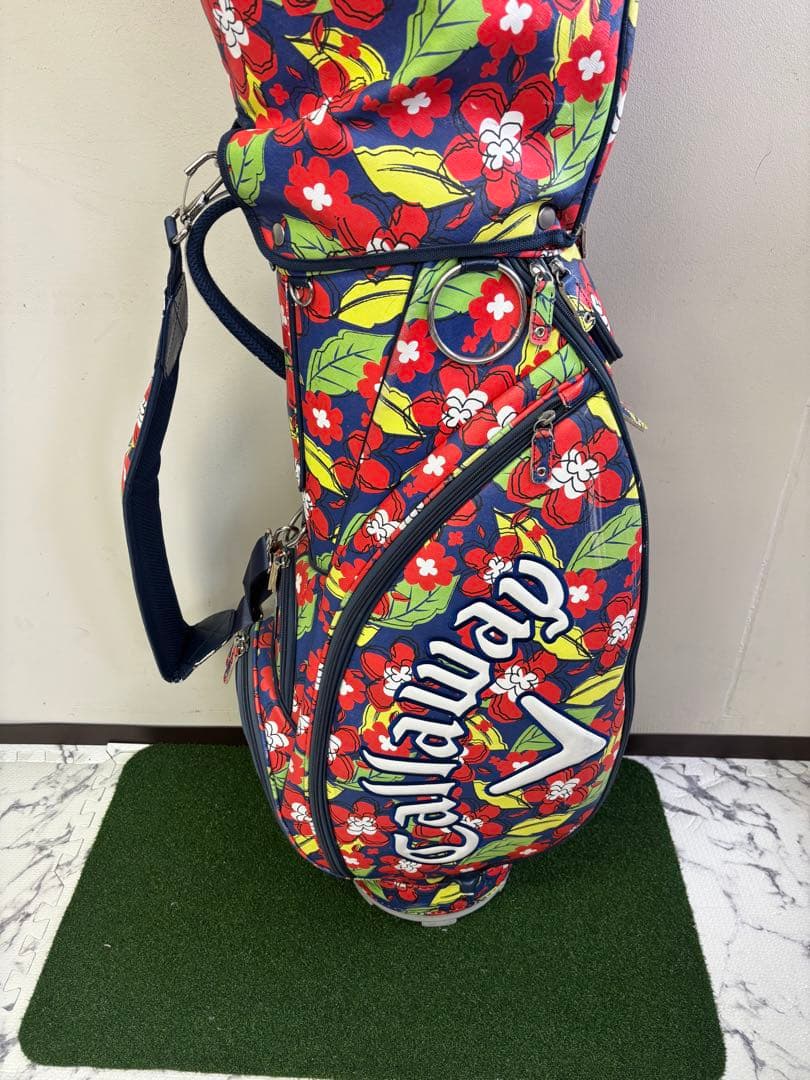 Callaway キャディバッグ 花柄 高級感 デザイン性◎ おしゃれ
