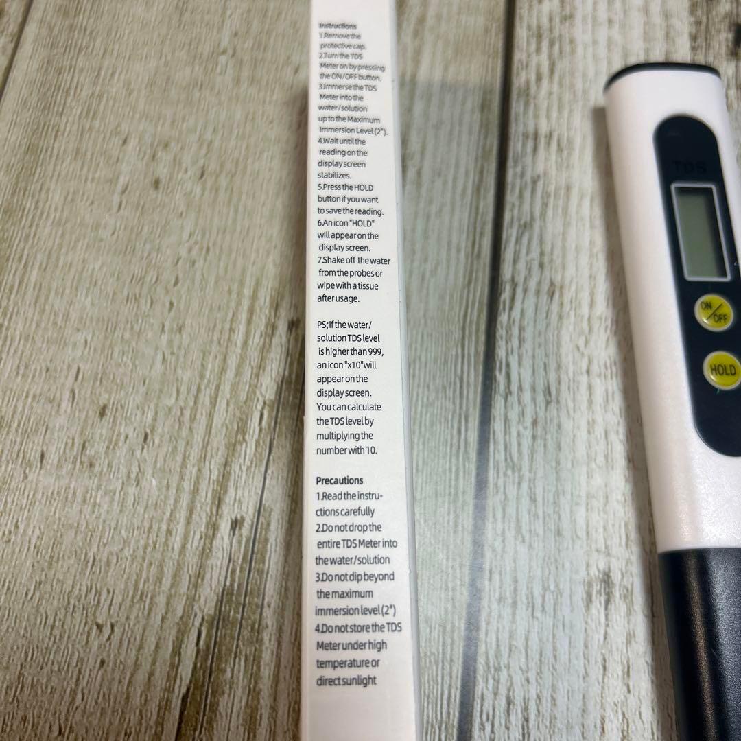 水質検査器 3in1 水テスター デジタルTDS メーター 水テストペン