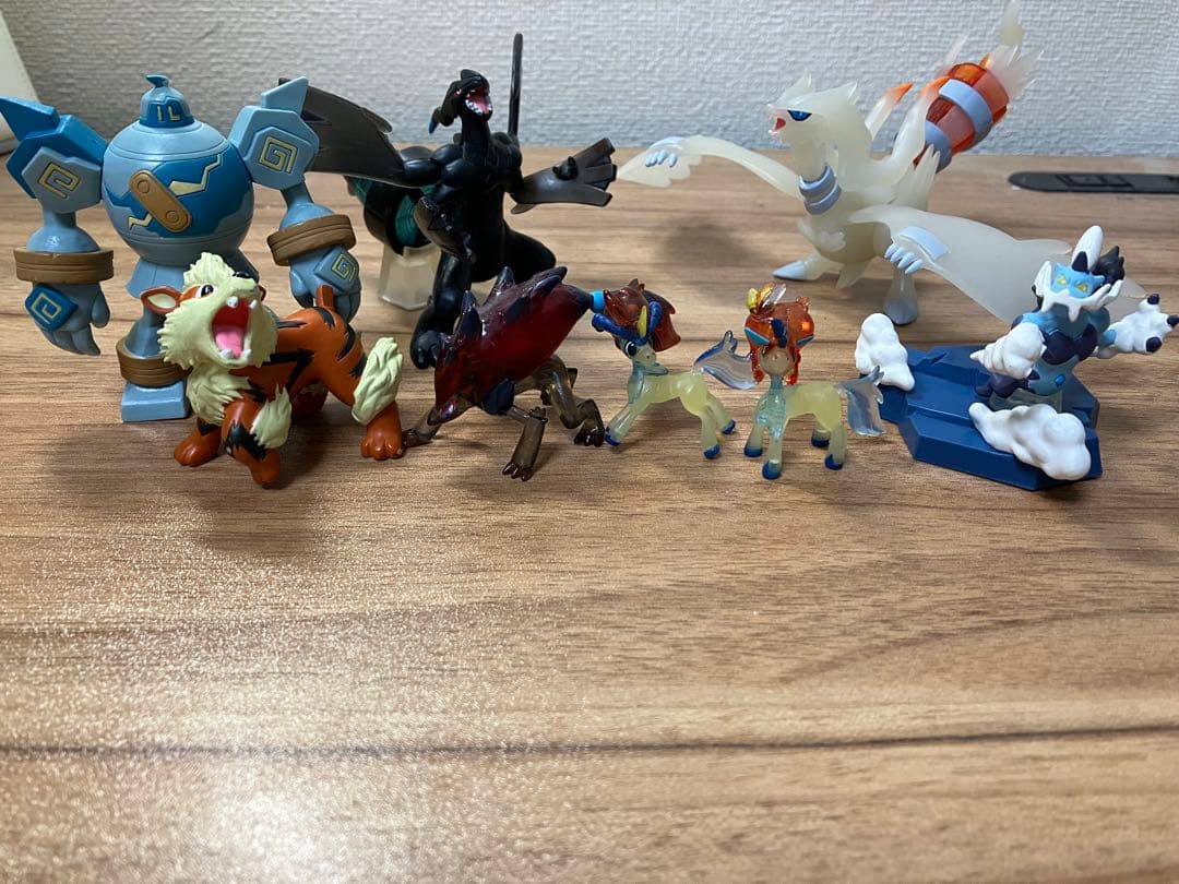 ポケモン立体図鑑BW他　まとめ売り　ゼクロムレシラムケルディオクリアバージョン