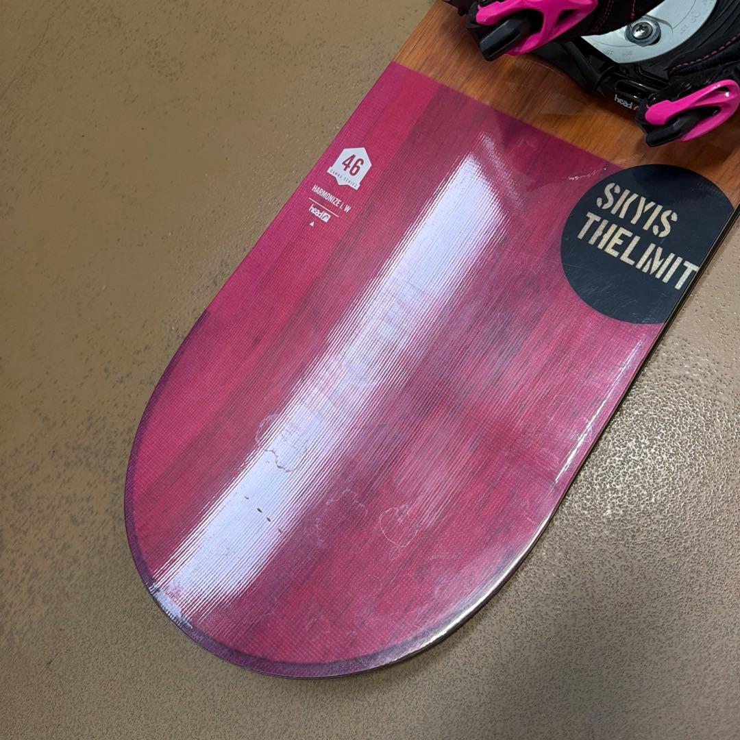 ビギナー必見！良品セット！HEAD HARMONIZED 146 キャンバー！