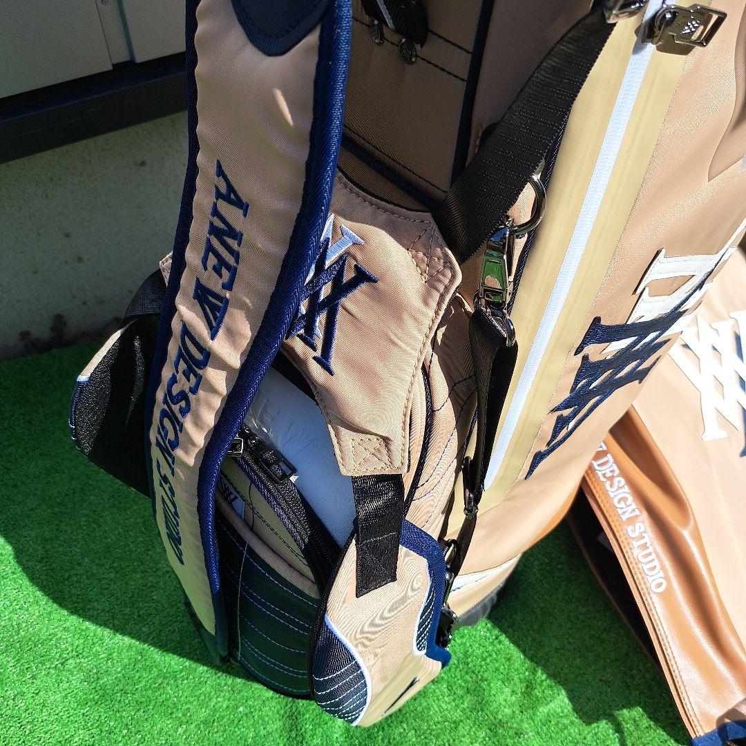 Anew　DESIGN STUDIO ゴルフバッグ ベージュ