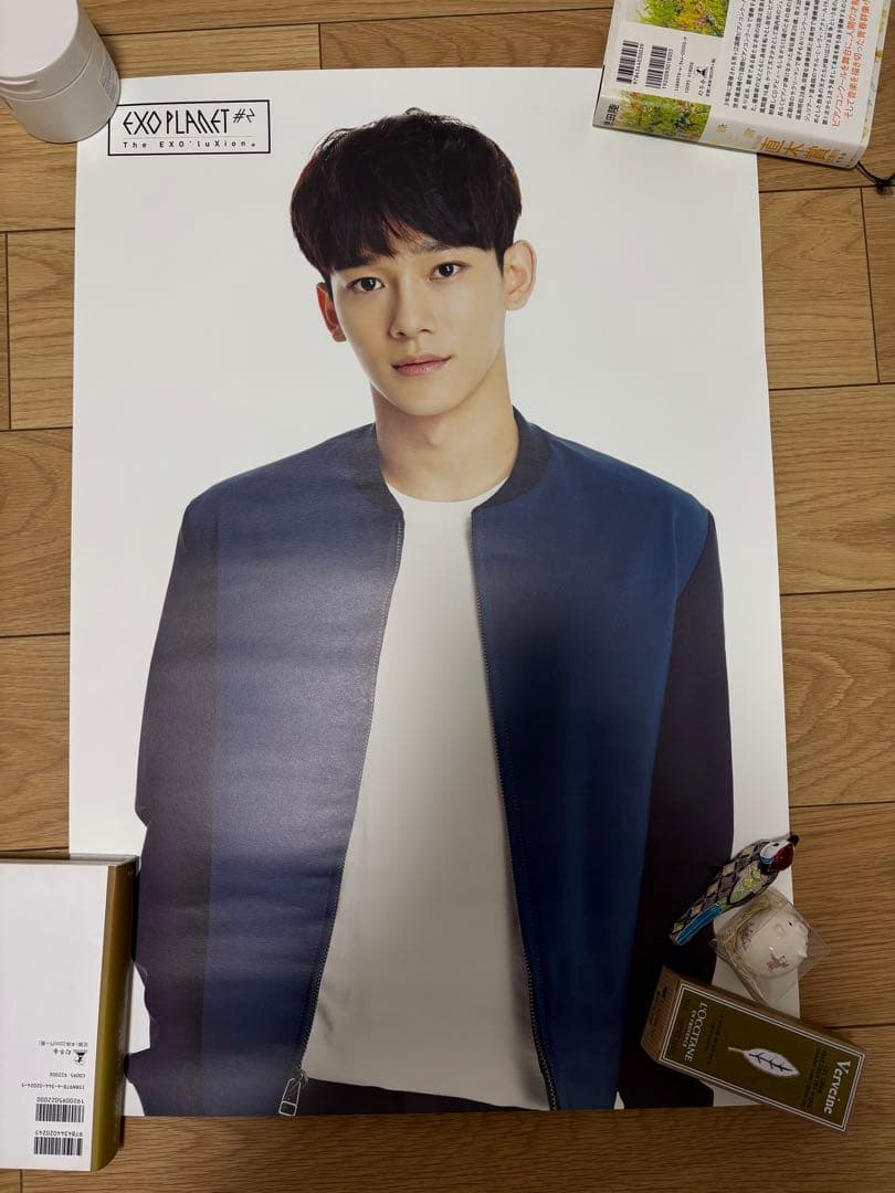 EXO チェン グッズ CD まとめ売り Chen ポスター　うちわ トレカ