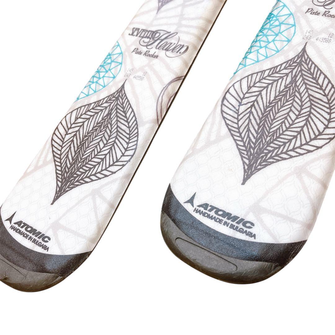 Atomic アトミック スキー板 レディース ホワイト　ソフトケース付き