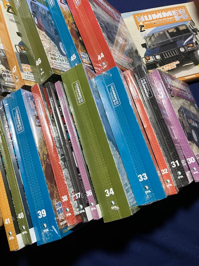 デアゴスティーニ 週刊 ハマーH1ラジコンカー 30〜41・44〜49巻セット