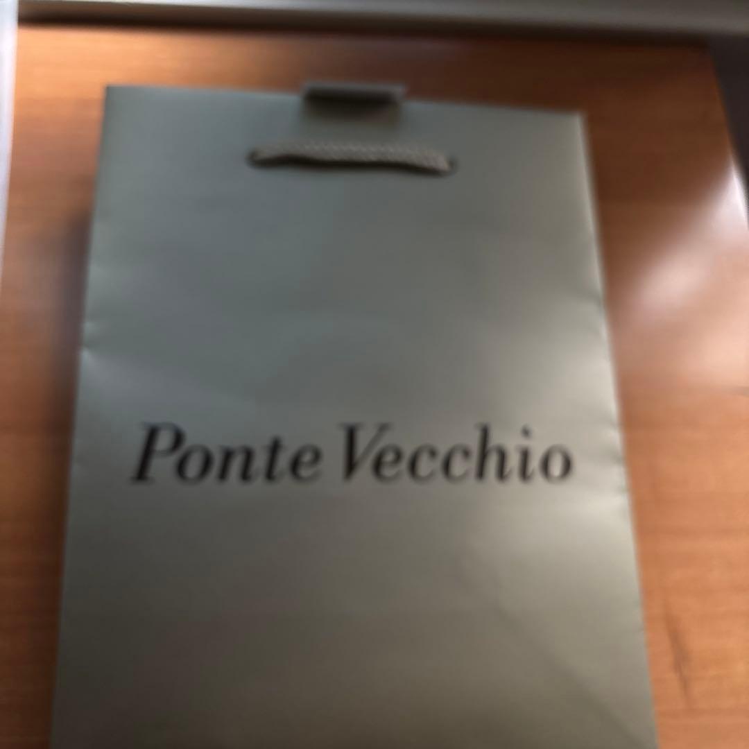 ポンテヴェキオ　美品　イヤーカフ　ピアス　片耳　保証書付　WG K18 ラテ