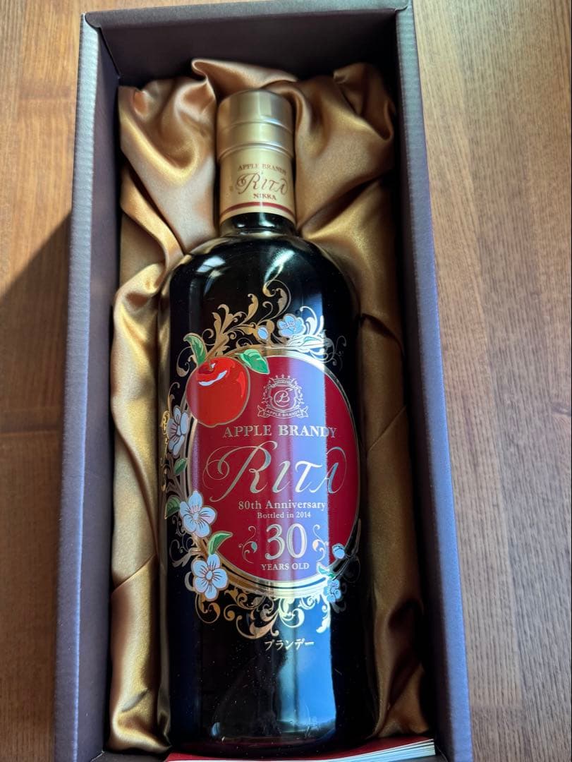 激レア　ニッカ アップルブランデーリタ 30年 80周年記念