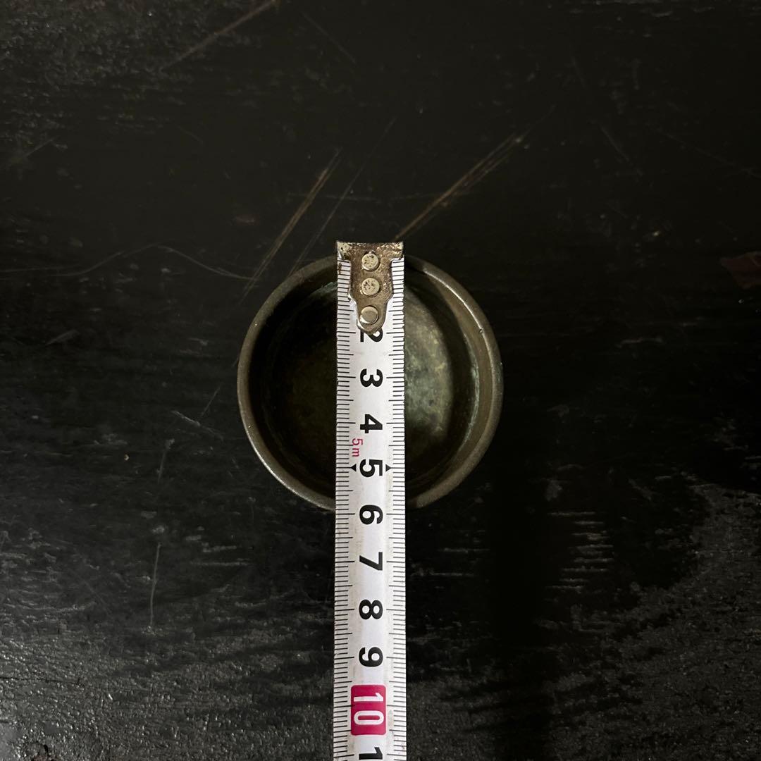 古銅六器 真鍮　盃 ぐい呑み　酒器　仏教美術 古美術 アンティーク　李朝