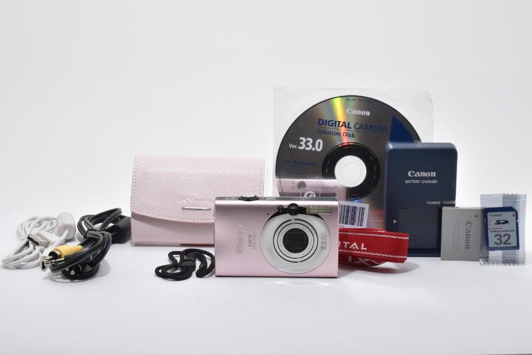 美品 キヤノン IXY 20 IS コンパクトデジタルカメラ ピンク Canon