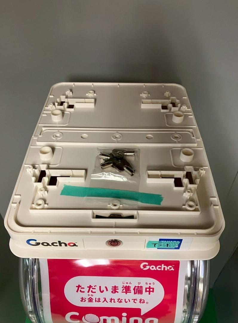タカラトミーアーツT-1　Gacha.2 Ez　下段部分（ガチャガチャ本体）