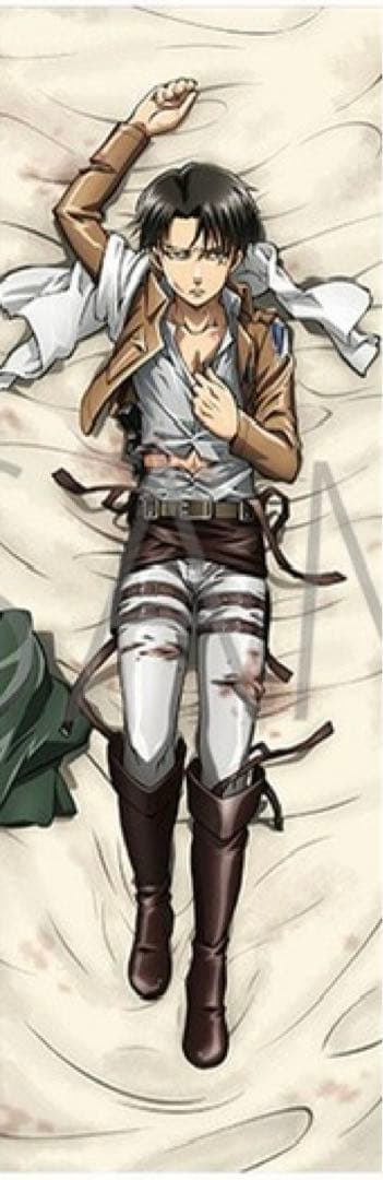 新品　進撃の巨人 リヴァイ 抱き枕カバー