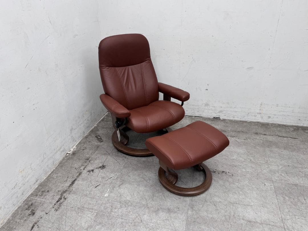 m*a様 R6015☆使用僅か極美品☆エコーネス☆ストレスレスチェア＆オットマン