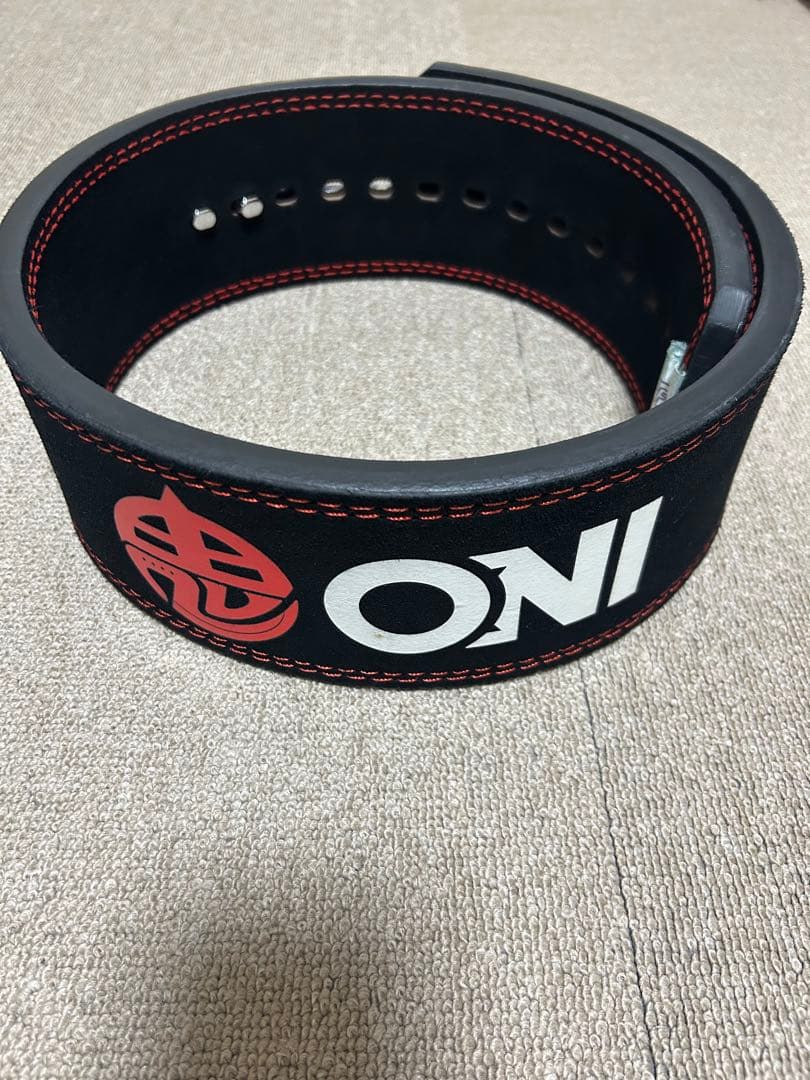 ONI 鬼 レバーアクションベルトNX IPF公認 13mm Mサイズ