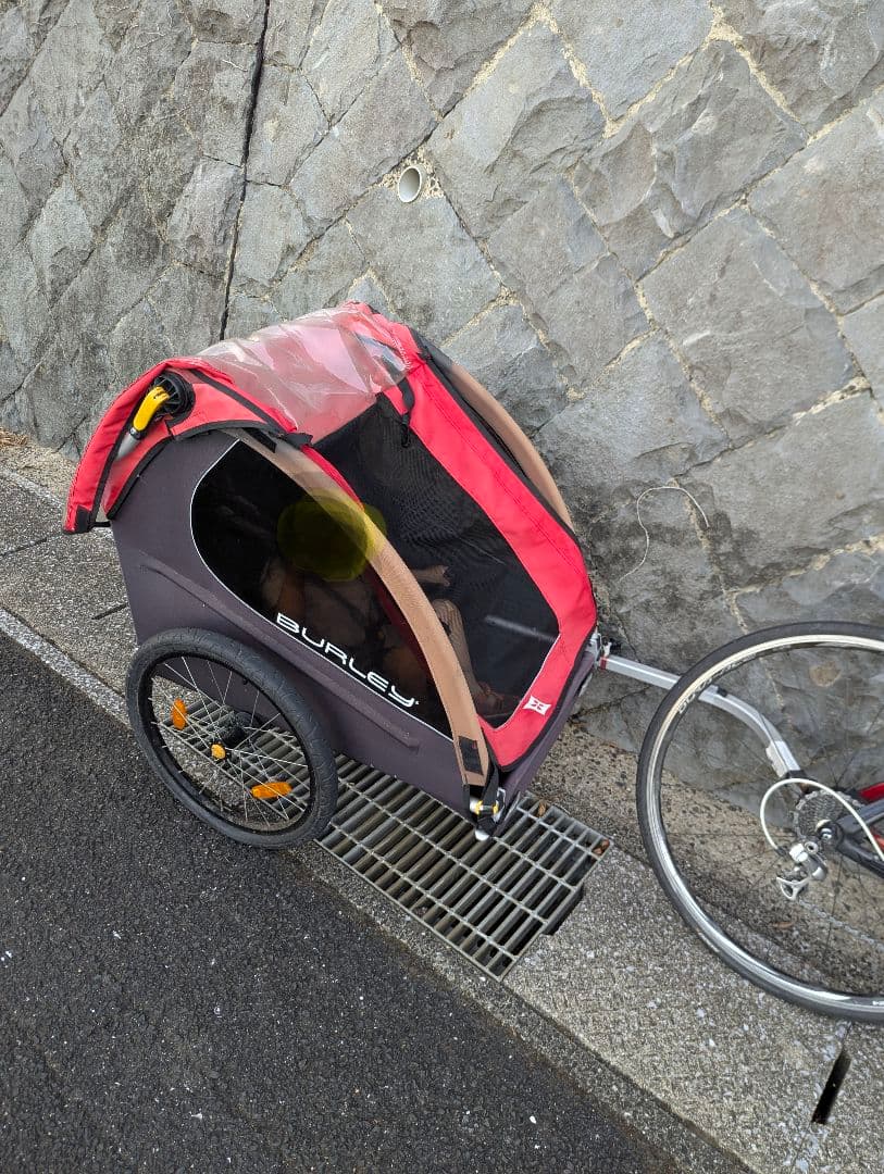 バーレー ハニービー　BURLEY HONEY BEE 2人乗サイクルトレーラー