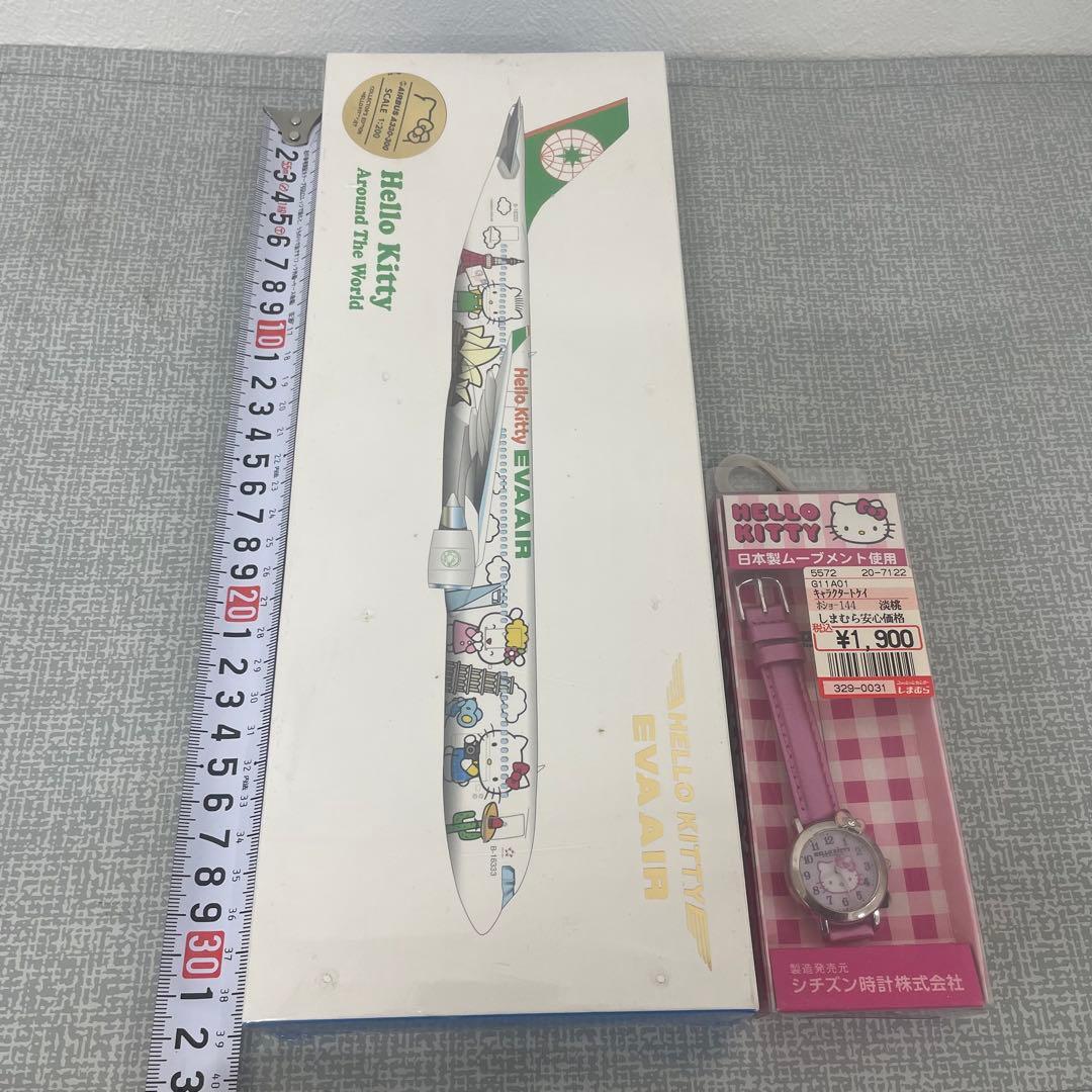 未開封 ハローキティ EVA AIR A330-300 1/200 モデル