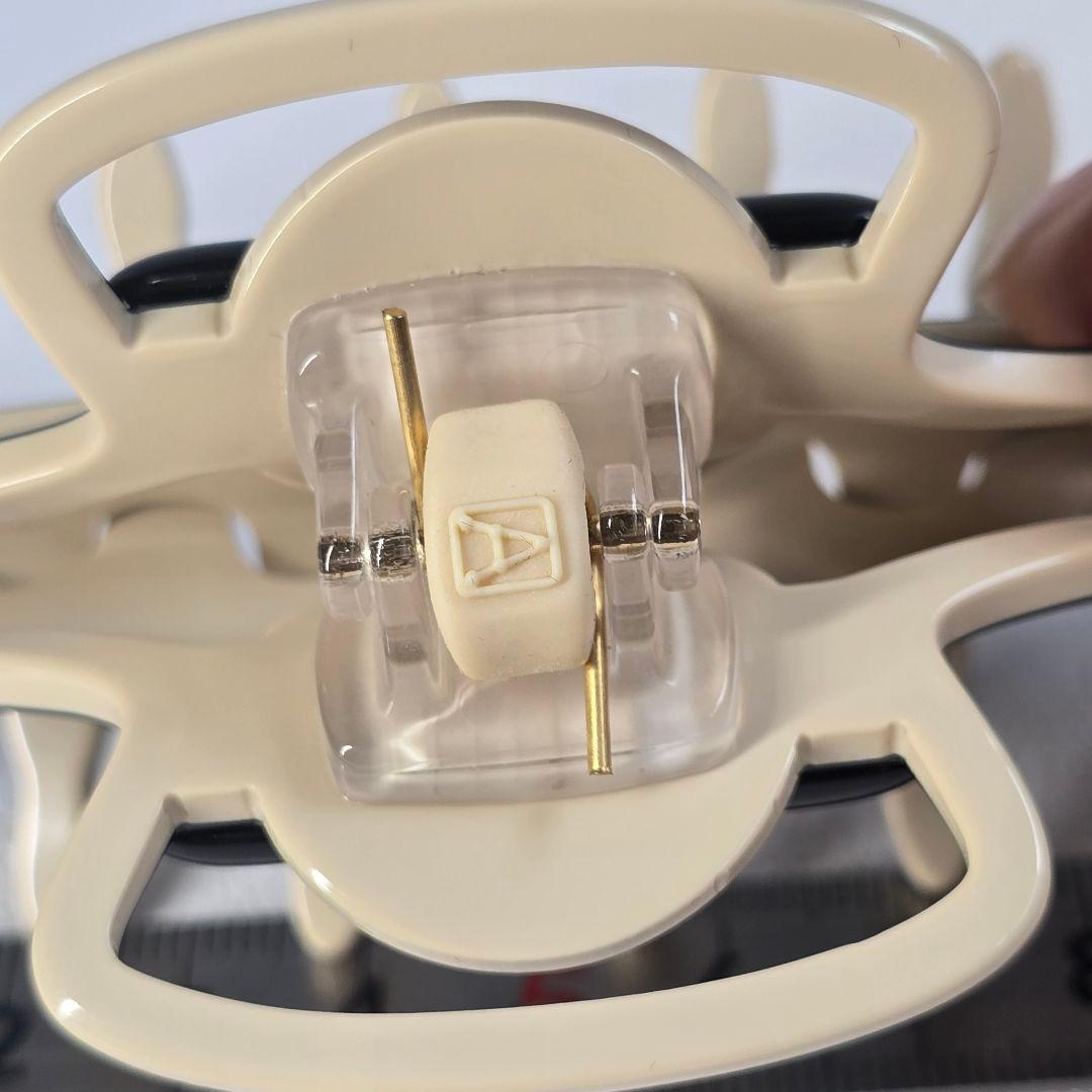 新品　アレクサンドル ドゥ パリ クリップ　ブラック　ベージュ　Lサイズ