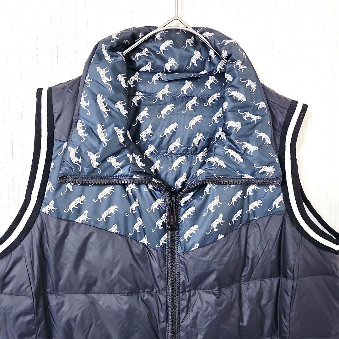 【POLO GOLF by Ralph Lauren】豹柄ベスト リバーシブル