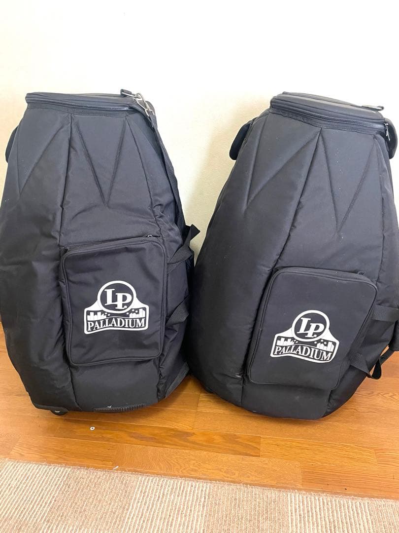 【送料込】LP PALLADIUM コンガ 2台セット ソフトケース付