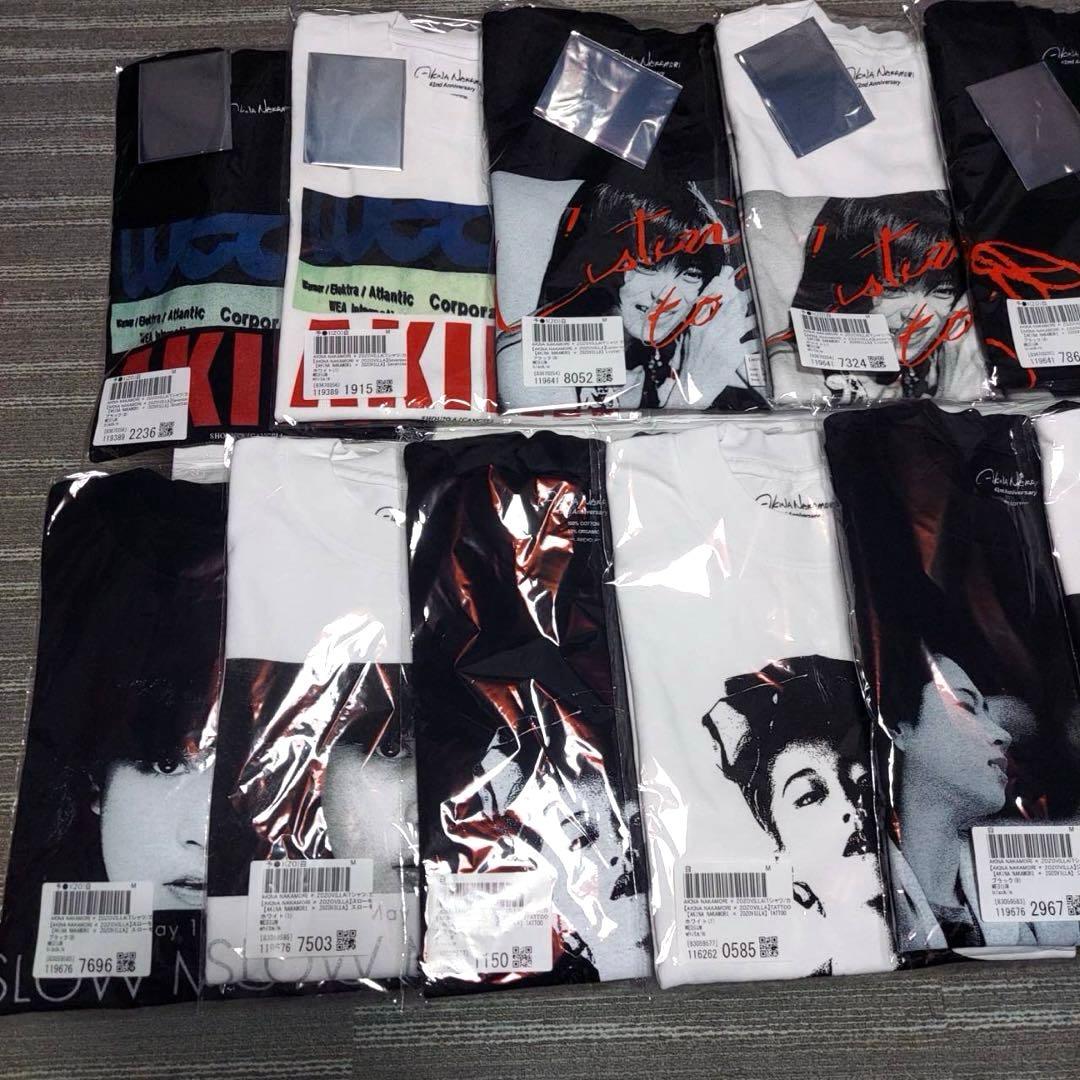 中森明菜　Tシャツ　ZOZOコラボ　未開封　全18枚コンプリート　全てMサイズ