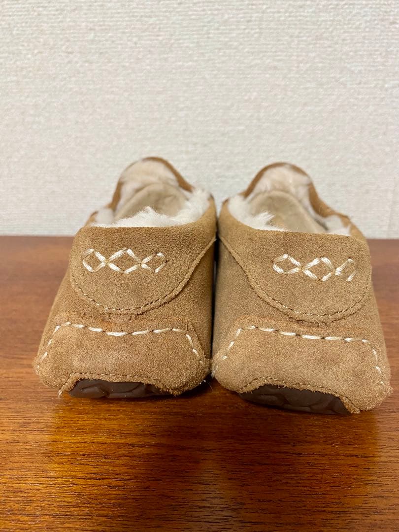 新品未使用UGG アンスレー チェスナット　モカシン スエード 25センチUS8
