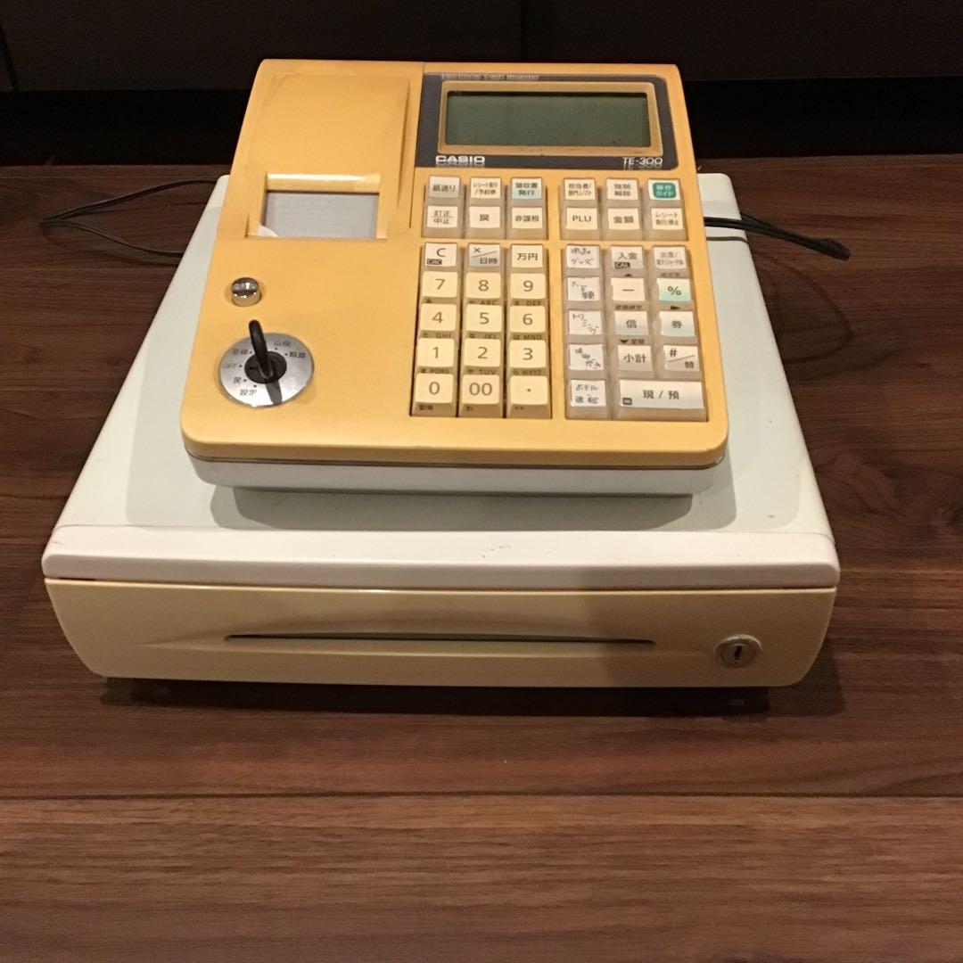 CASIO TE-300 イエローレジスター
