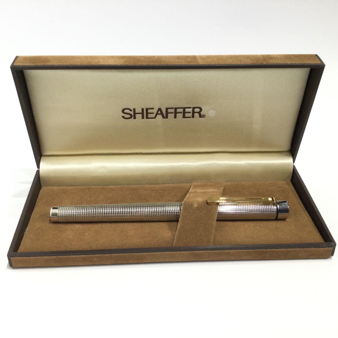 シェーファー タルガ 万年筆 1010X シルバー ニブ14K 585 筆記OK