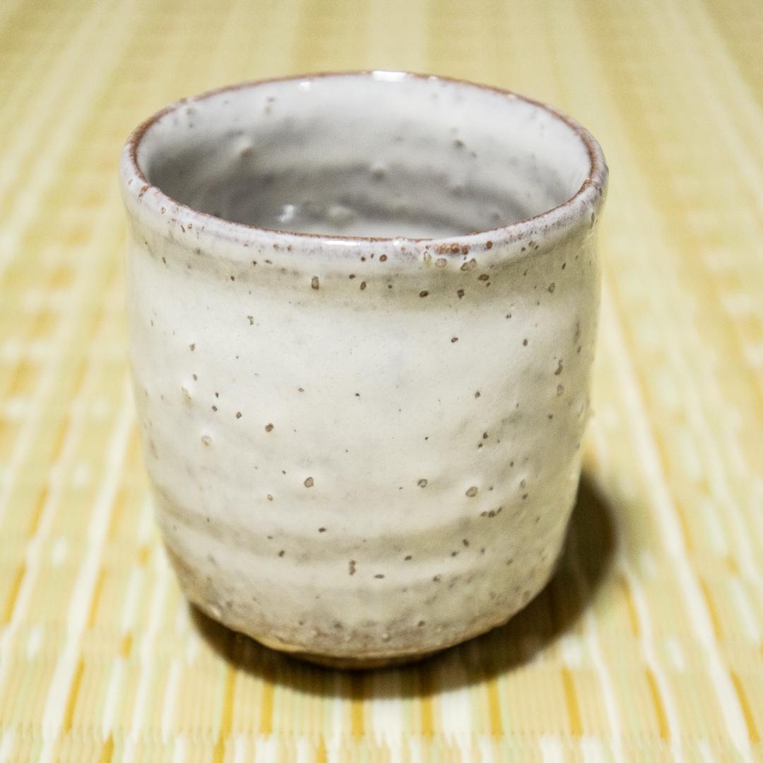 892  波多野善蔵　萩湯呑　共箱