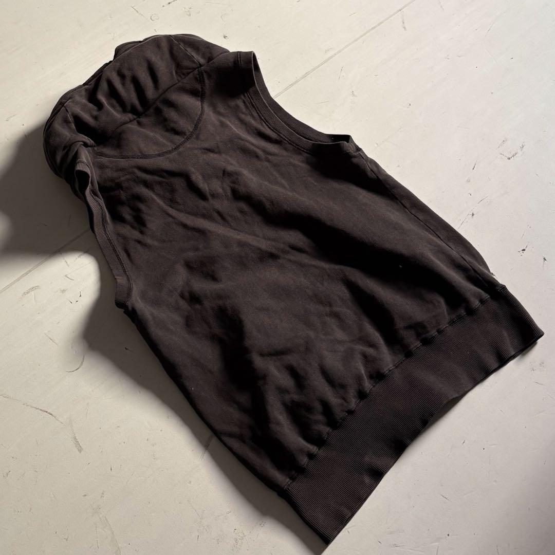 00's vintage ダブルジップ　ノースリーブベスト　アーカイブ　y2k