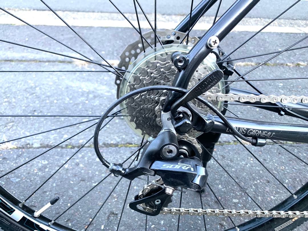 【即乘】送料無料LOUIS GARNEAUディスクロードバイクSHIMANO18