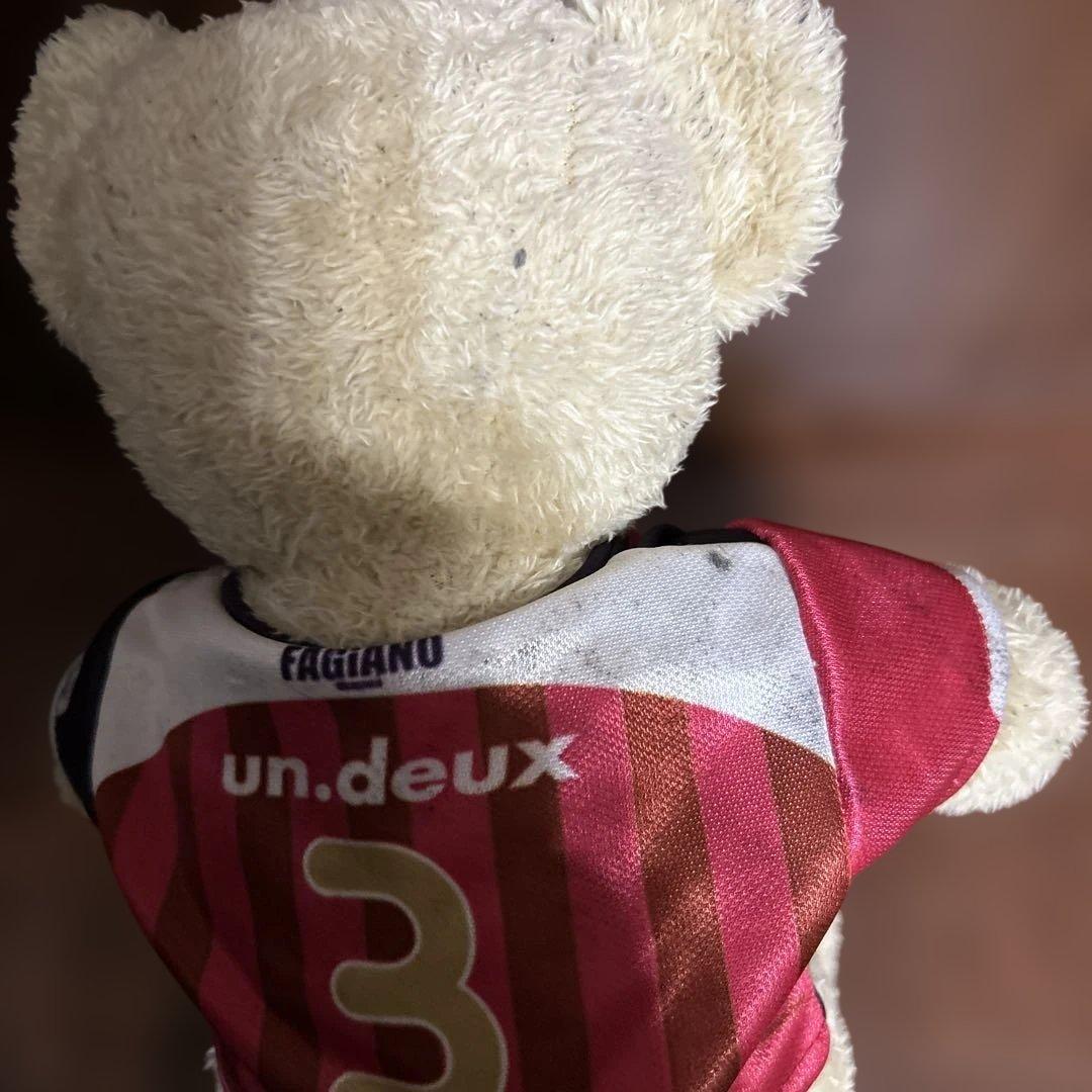 ファジアーノ岡山 テディベア サッカージャージ