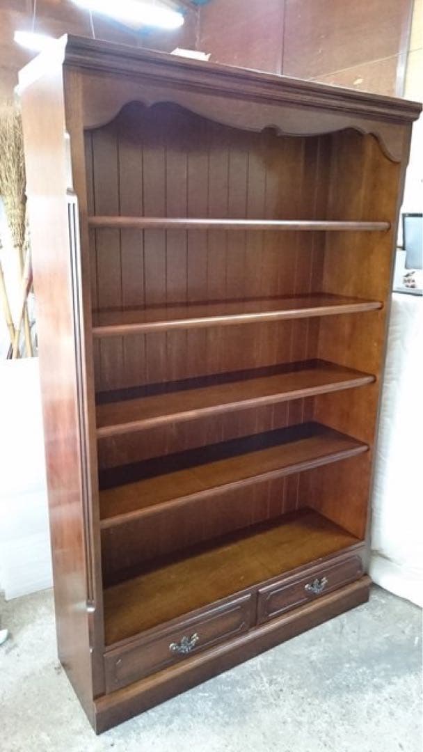 なっつ◎karimoku カリモクコロニアル家具 オープン書棚 本棚