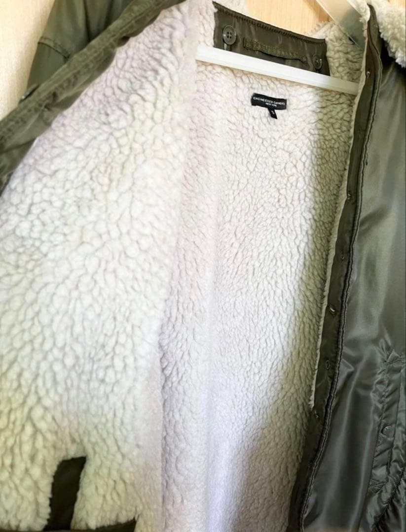 エンジニアードガーメンツ liner jacket M-65 モッズコート S
