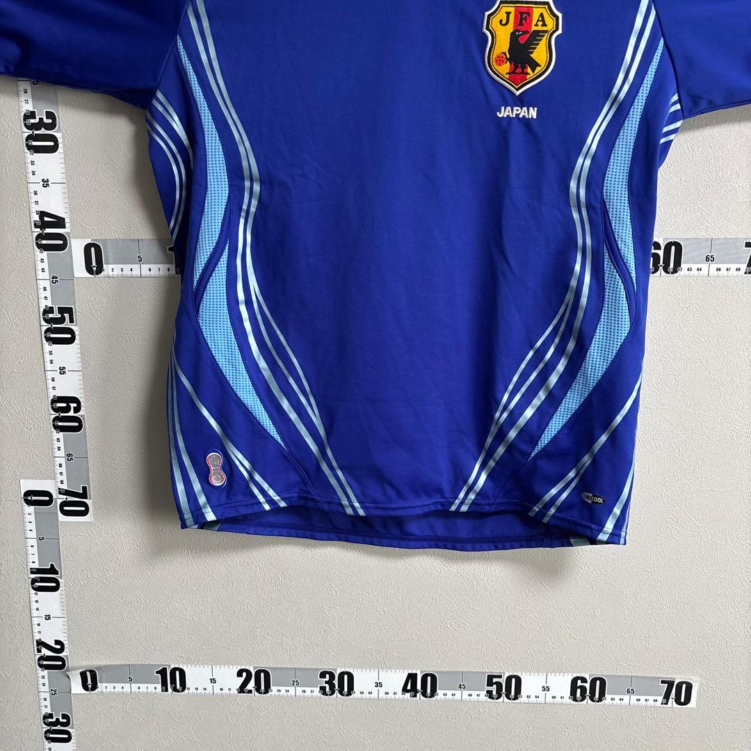 日本代表 adidas アディダス ユニフォーム ゲームシャツ 2006 L 青