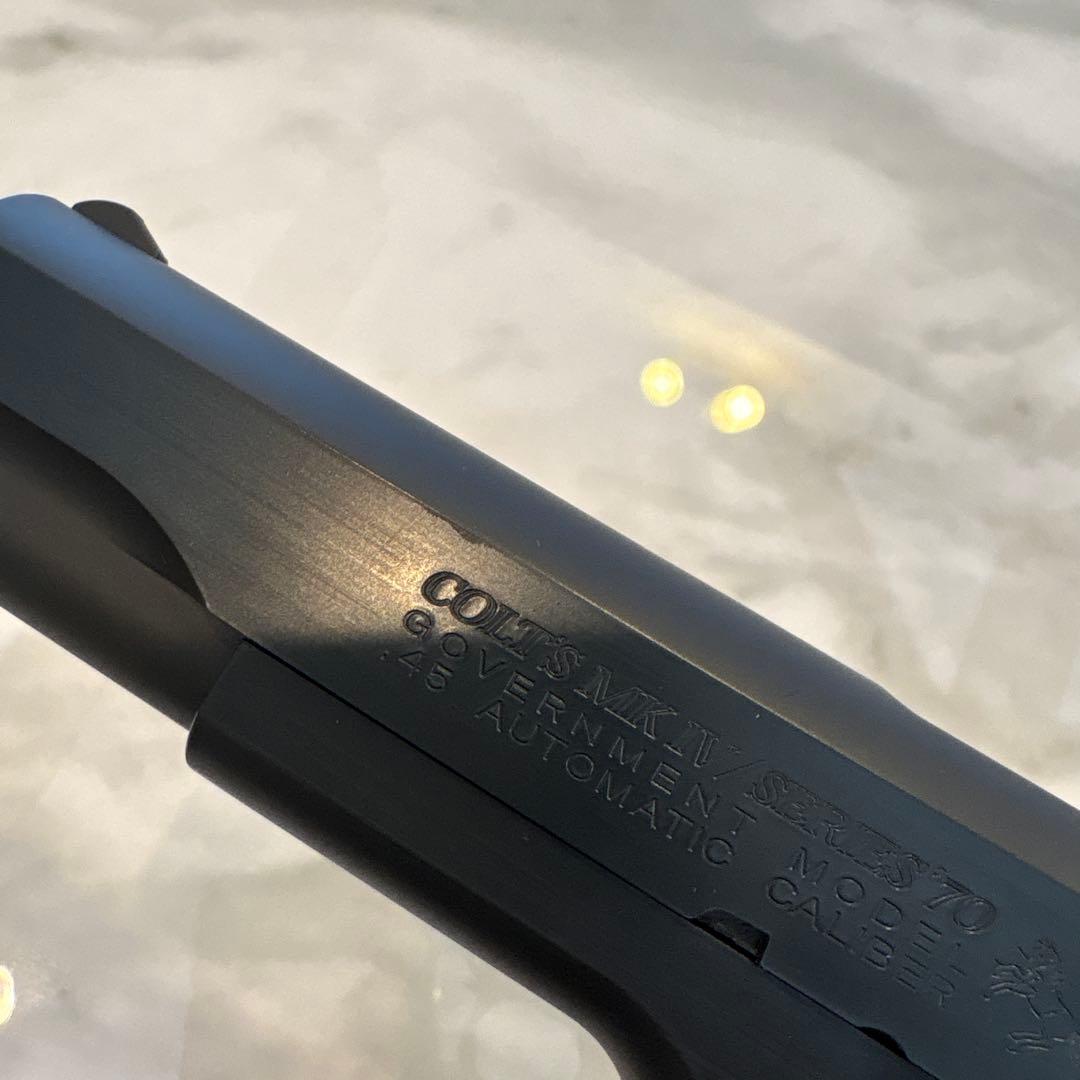 東京マルイ コルトガバメント マーク IV シリーズ70 ガスガン 動作確認済