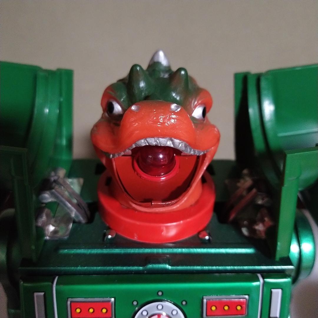 k*m様 メタルハウス 怪獣ロボット 電動 稼働品 ブリキ