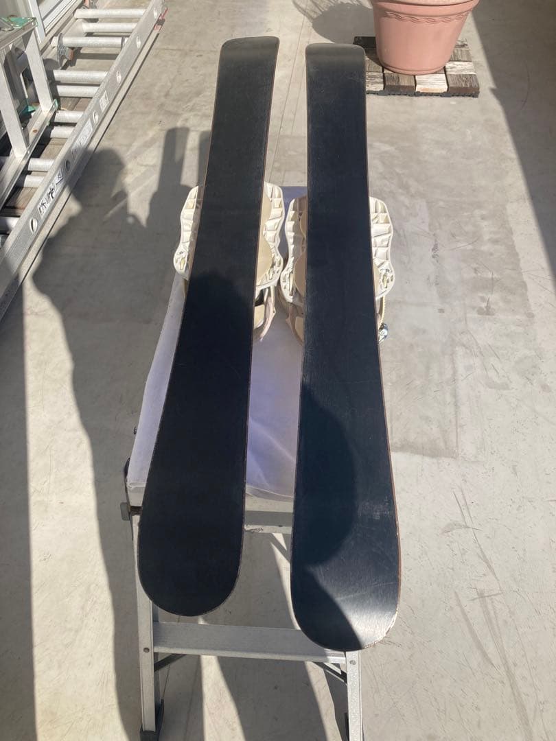 ショートスキー(ファン)スノーボード　ブーツ用SALOMON×DRAKE赤黒黄