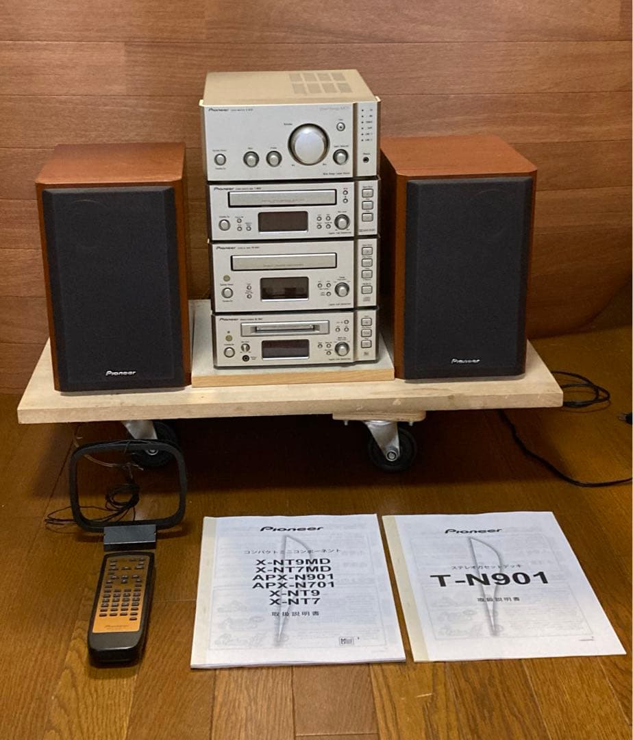 Pioneer パイオニア コンポ オーディオセット FILL 　リモコン付