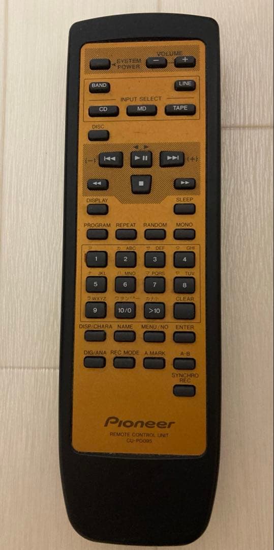 Pioneer パイオニア コンポ オーディオセット FILL 　リモコン付