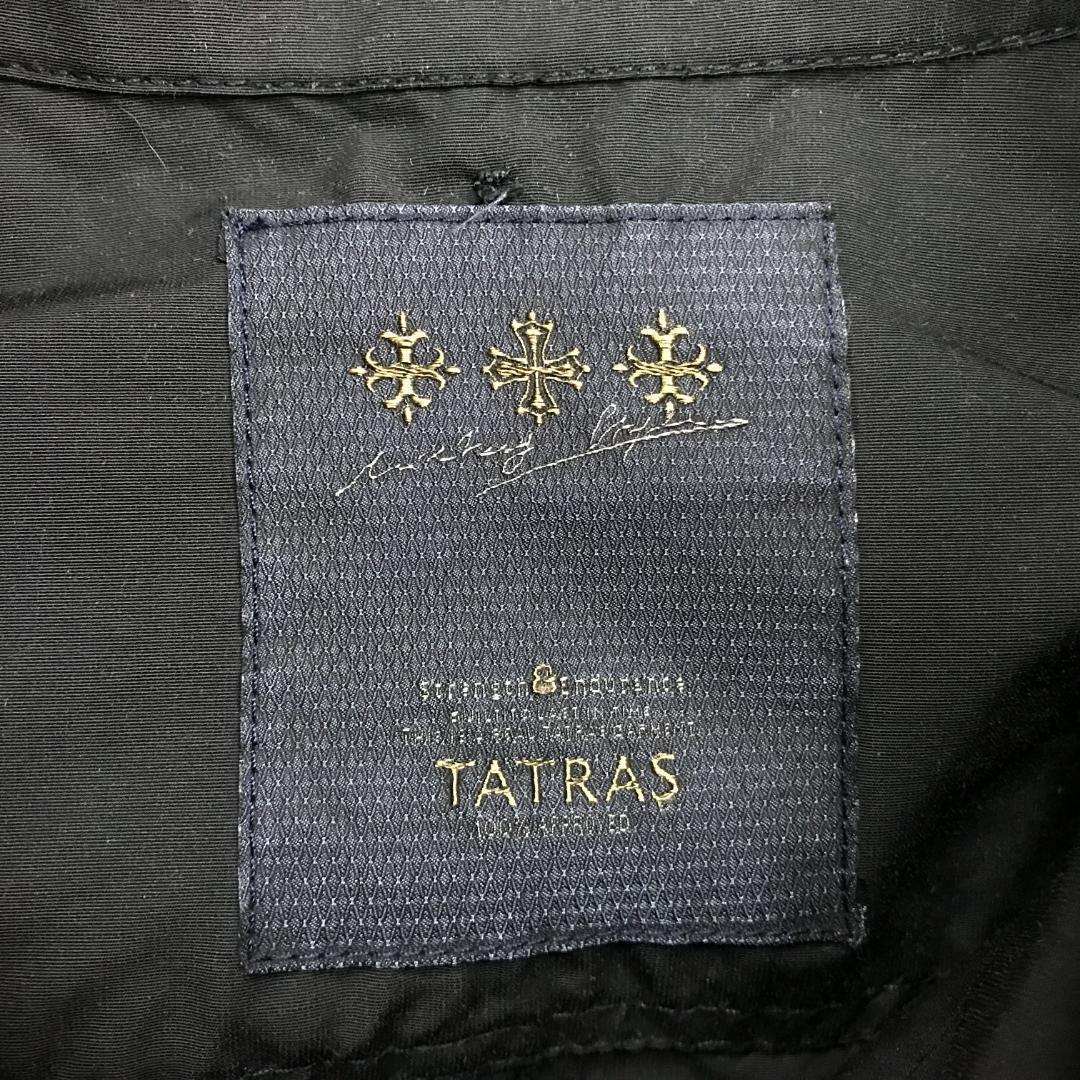 TATRAS タトラス CAPTA モッズコートsize04 ブラック 綿 ポリ