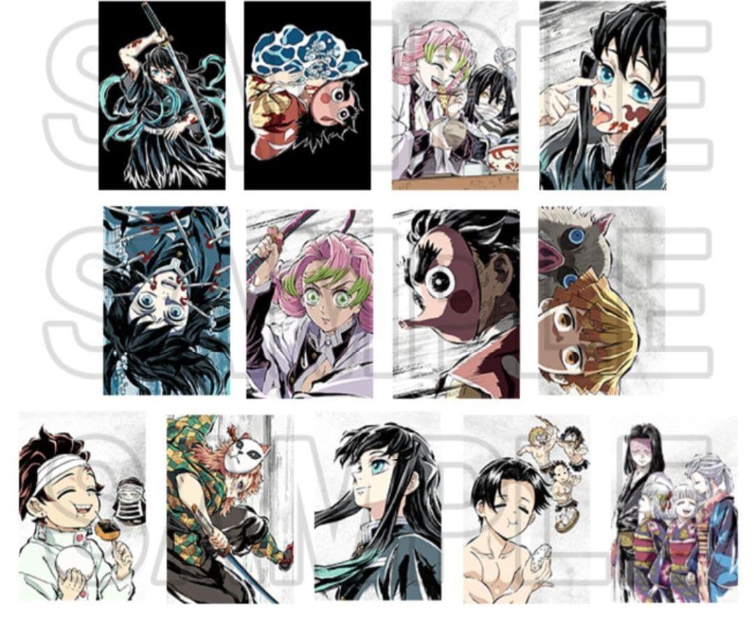 【50セット】アニメ　鬼滅の刃　全集中展　ポストカードセット　時透無一郎　他