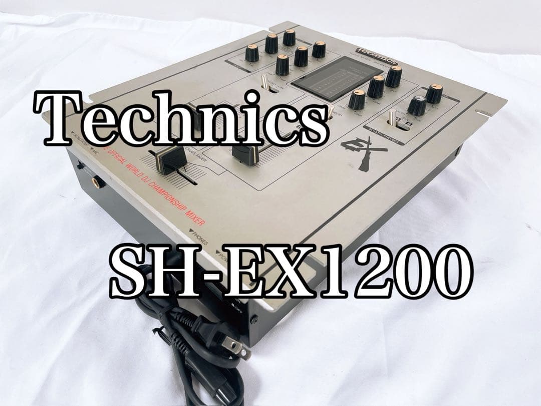 【良品】 Technics テクニクス DJミキサー SH-EX1200